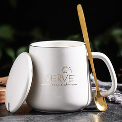 High-Quality Ceramic Drinking Cup, Men's Milk Cup, Women's Coffee Cup, Gift Mug, Couple's Cup, Water Cup