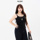 120Jin [Jin is equal to 0.5kg] Dayang fat mm knitted beautiful back camisole with chest pad for women summer and autumn outer wear sleeveless bottoming inner wear