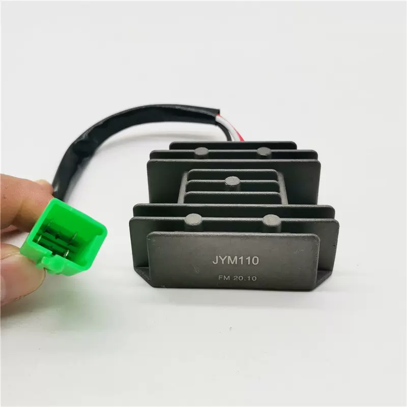 适用雅马哈弯梁JYM摩托车F8I8硅整流器LYM110禧发C8充电硅稳流器-Taobao