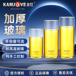 Jinzao Mingzun Heat-Resistant Glass Water Cup Thickened Tea Cup Tea Water Cup Women's Cup Set Household Breakfast Cup ins Style