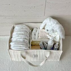 Korea ins Baby Bed Diaper Storage Box Diaper Nappy Basket Baby Mother and Baby Supplies Storage Basket