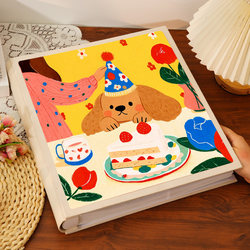 Large-Capacity Baby and Children's Growth Record Album Insert Pages Couple Photo Album 5inch Six Photo Storage Mixed Sizes