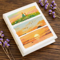 Insertable Photo Album, Large-Capacity Couple's Love Memory Album, 3inch Polaroid Photo Storage Album, Family Photo Album