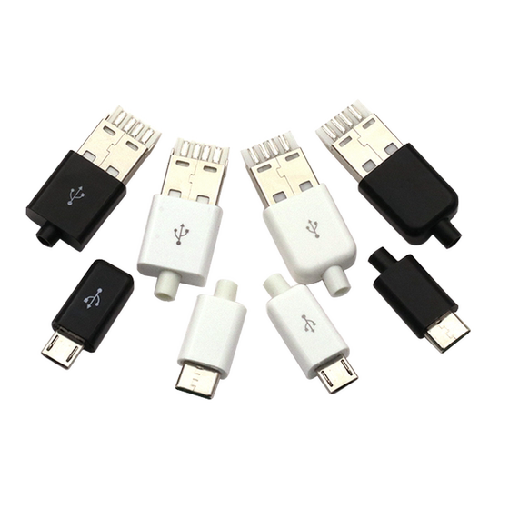 TYPEC USB2.0 male MICRO soldered plug female DIY mobile phone data cable accessories connector interface
