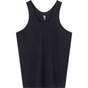 
Ab men's vest pure cotton middle-aged and elderly base sweat vest dad big size old man loose sweat shirt summer T758