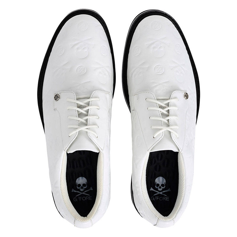 新品 【G/FORE 】 スカルデボスロゴ ハイカットシューズ /10.5 G/fore メンズ G4 ゴルフシューズ - エンボスドスカル - 2021年春