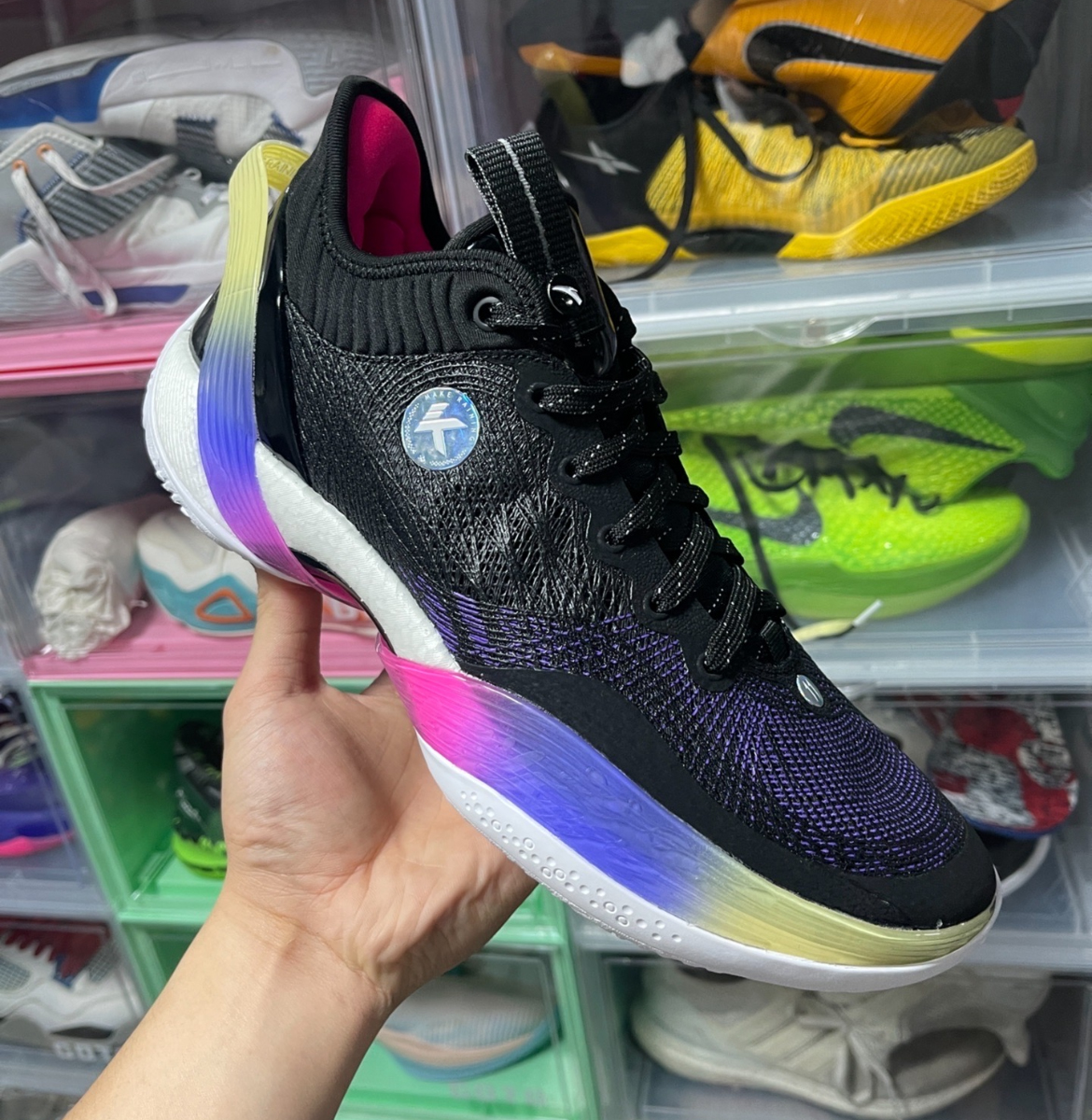 Anta Three-Point Rain 'Blue Green'