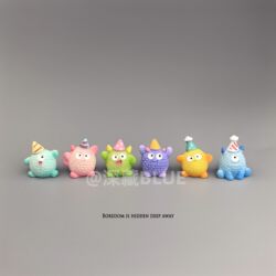 Bored? Set up a Few Partying Little Monsters to Lift Your Mood. Japanese-Style Desktop Decorations for Your Computer Workstation