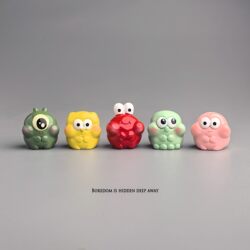 When You'Re Bored, Set up a Few Quirky Baby Figurines to Brighten up Your Computer Desk, Japanese-Style Workstation, or Office Desk as Small Decorative Ornaments