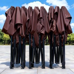 Four-Legged Umbrella Tent for Stall Use, Retractable Awning, Special Outdoor Rainproof Folding Four-Corner Commercial Large Umbrella