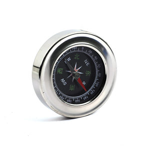
60mm stainless steel Chinese compass English compass Outdoor equipment teaching supplies manufacturer direct sales gifts