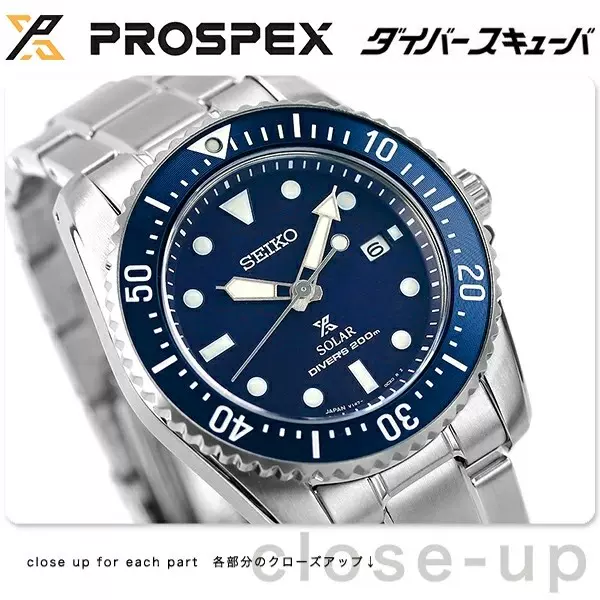 Seiko精工Prospex系列SBDN080不锈钢蓝宝石太阳能运动潜水男表-Taobao