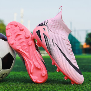 
Ronaldo's high-top new Assassin football shoes for men TF broken nails ag long short nails boys children students adult training shoes for women