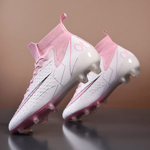 
2025 new Falcon C Ronaldo men's and women's football shoes for adult students and children's ag long nails tf broken nails anti-slip training shoes