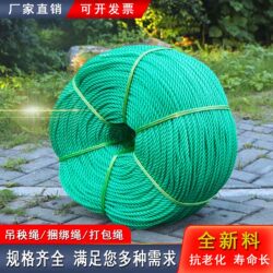 High-Strength Wear-Resistant Nylon Rope, Polyethylene Plastic Rope, Greenhouse Rope, Nylon Line, Fishing Net Rope, Clothesline, Truck Rope
