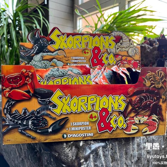 
Spot genuine soft rubber animal scorpion crab pinch and decompress soft rubber doll blind bag surprise bag collection