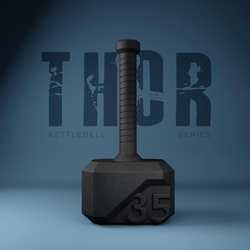 Dumbbell Thor's Hammer Kettlebell Sports Fitness Equipment Home Fitness Strength Training Barbell Ballbell Cast Iron Non-Slip