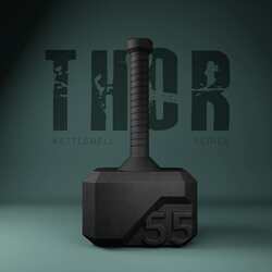 Dumbbell Thor's Hammer Kettlebell Sports Fitness Equipment Home Fitness Strength Training Barbell Ballbell Cast Iron Non-Slip