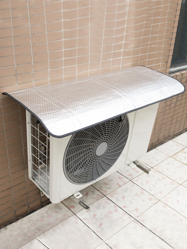 Cubierta Protectora Para Aire Acondicionado Exterior - Lona Impermeable De Aluminio, Varios Tamaños