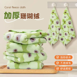 Absorbent Kitchen Cloth, Special Dishwashing Cloth, Thickened, Wear-Resistant, Lint-Free Towel, Household Cleaning Cloth, Table Wiping Scouring Pad
