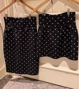 
Zhao Lusi same style rabbit and polka dot romantic French girl skirt for women in summer autumn and winter short skirt hip-covered skirt