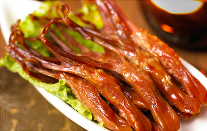 甜辣鲜香鸭舌