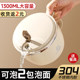 Instant noodle bowl for dormitory students with lid and drainable Japanese instant noodle artifact stainless steel canteen instant noodle rice bowl