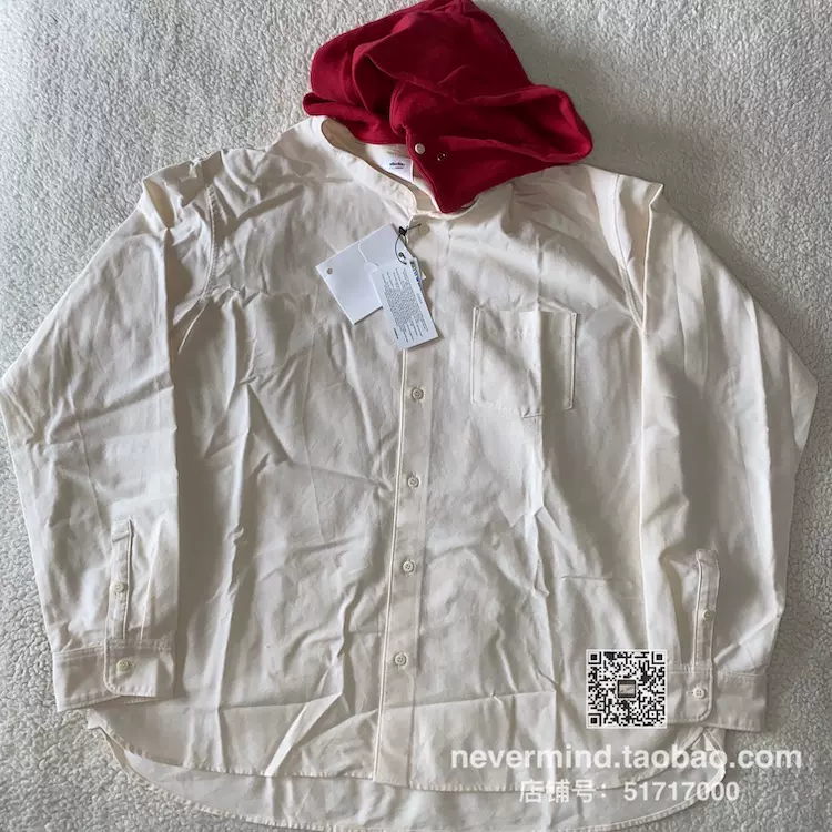 特价现货VISVIM INGALL HOODIE SHIRT L/S 连帽衬衫19AW-Taobao