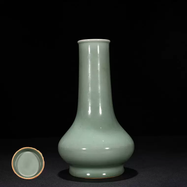 旧家蔵出　清国時代　大型　雍正｜描金｜胭脂紅｜花鳥紋｜天球瓶 逸品　置物 旧家蔵出 清国時代 大型 雍正｜描金｜胭脂紅｜花鳥紋｜天球