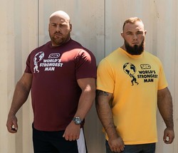 British Sbd Hercules Competition Official T-Shirt Popular Short-Sleeved Training Sports Round-Neck Large Size T-Shirt Fitness Sports