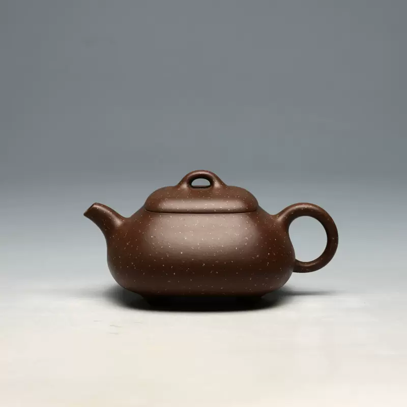 江建翔全手工紫砂壺425CC真品宜興茶壺田園情趣風格國家級工藝師作品