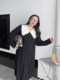[70% discount Big Sale] Cannes Plus size Plus size women's sweater dress Loose Cable Stitch knitted skirt women's long skirt