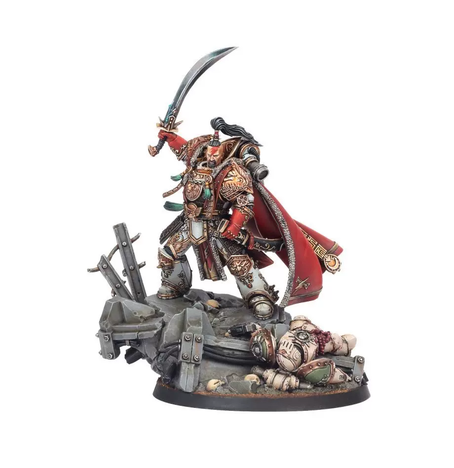 fw 战锤40k 原体 白疤 jaghatai khan primarch white scars