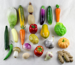 Hot Sale at a Loss: Preschool Decoration Photography Artificial Vegetables and Fruits, Hotel Vegetables, Artificial Fake Fruit and Vegetable Models