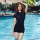 Yimeishan one-piece swimsuit women's swimming pool special racing 2025 new high-end conservative swimsuit