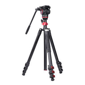 
Cayer AF2451/CF2451 Camera tripod Professional photography and video SLR bracket portable hydraulic gimbal set outdoor stable multifunction reversal monopod