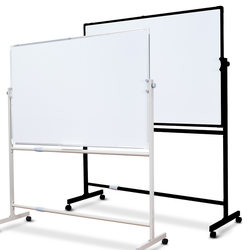Whiteboard Stand-Type Mobile Whiteboard Writing Board Single-Sided Magnetic Teaching Blackboard Stand-Type Office Meeting Training Hanging Board