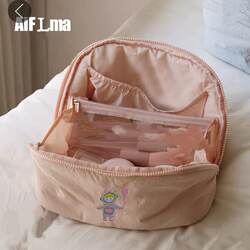 Cosmetic Bag for Women 2025 New Model High-End Super Popular Large Capacity Cute Partitioned Travel Storage Bag Portable Light Luxury High-End