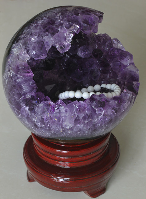 Natural amethyst cave *Amethyst block amethyst cluster *Crystal ball *Opening smile amethyst balls, one picture