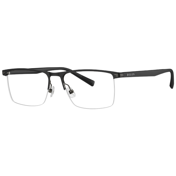 
BOLON Tyrannosaurus glasses half frame new myopia glasses frame men and women square frame business glasses frame BJ7375