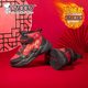 
Snoopy children's shoes winter cotton shoes plus velvet thickened warm sports shoes for children's outdoor toddler shoes New Year red