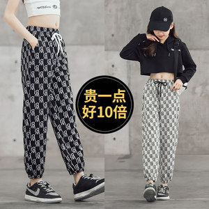 
Girls' leggings 2026 new autumn clothing loose western-style casual pants for middle-aged and older children's spring and autumn sports pants