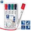 Germany staedtler 351 black blue red green purple orange 6-color whiteboard pen anti-volatile easy to wipe clean round pen head whiteboard with marker pen