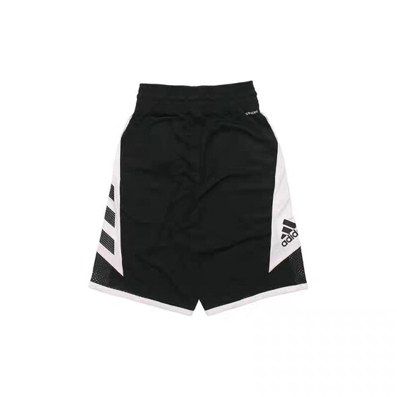 
Adidas men's black and white classic football basketball training quick-drying breathable shorts BQ9871 FH7947