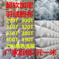 Down Jacket Fabric, Anti-Pilling Inner Lining Fabric, Duvet Lining Fabric, 400t High-Density Anti-Pilling Lightweight Fabric