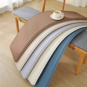 Customized gown cushion long stool cushion long strip solid wooden bench bench benches long sofa stool cushion rectangular long chair cushion