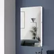 Chậu rửa gương toàn thân treo tường gia đình phong cách Châu Âu có đèn LED phòng ngủ hộp đựng trang sức tủ bảo quản gương trang điểm bàn trang điểm