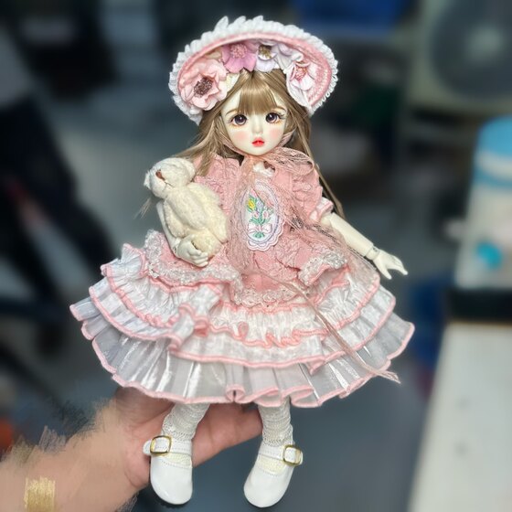 30 cm Makeup 6 -point doll MJD22 joint dressing girl toy princess doll children's birthday gift