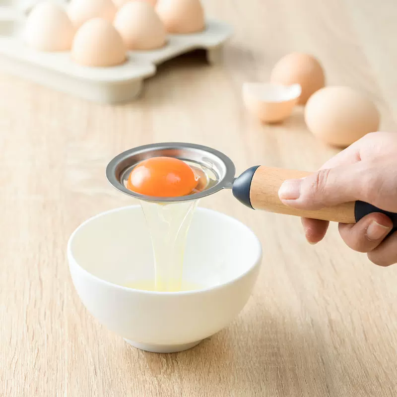 蛋清蛋黃蛋白分離器雞蛋液過濾隔取蛋黃神器家用嬰兒不鏽鋼分