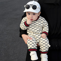 Baby Clothes, Spring Cotton Jumpsuits for Boys, Super Cute and Stylish for Spring and Autumn Outings, Infant Rompers